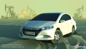 3d-Visualisierung Honda Insight